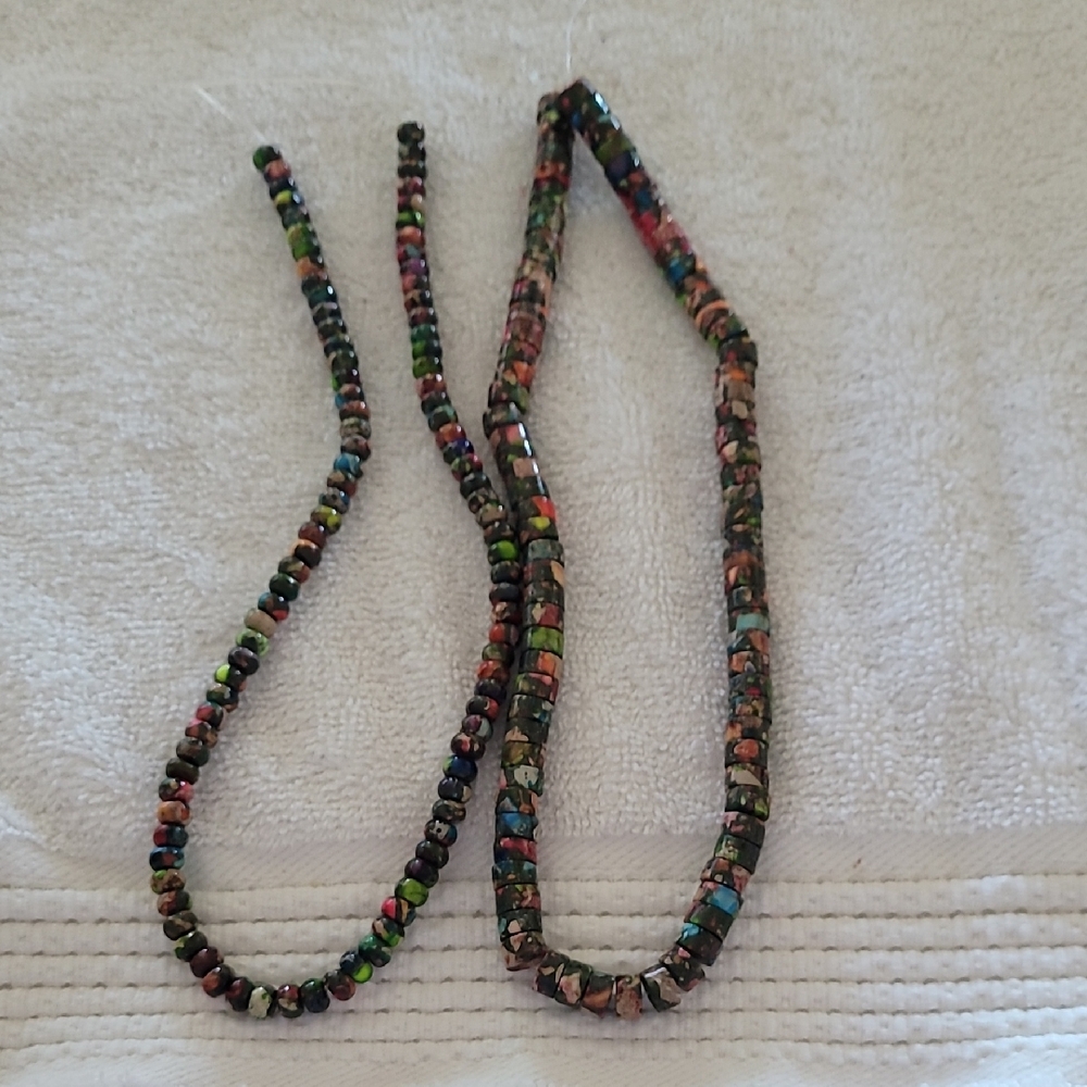 JTV Impression Jasper Set Of 2 "Mardi Gras Mix".